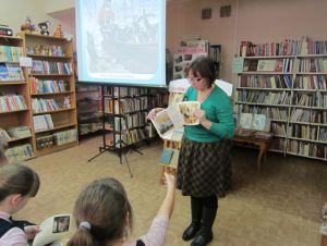 Знакомство с книгами о Некрасове в библиотеке Ермаковского ЦД
