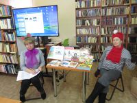 День книгодарения в библиотеке поселка Ермаково 