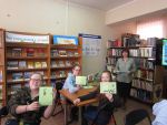 Зеленый день в библиотеке для ребят школьного лагеря к дню экологических знаний в ЦД п. Ермаково