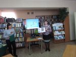 Композиция к Дню Победы в библиотеке Ермаковского ЦД