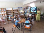Мастер-класс по изготовлению ромашки для детей в День семьи, любви и верности в библиотеке Ермаковского ЦД
