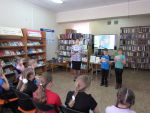 К году педагога и наставника мероприятие для начальной школы в библиотеке Ермаковского центра досугабиб