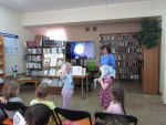 Мероприятие по сказкам Пушкина для детей в библиотеке Ермаковского ЦД